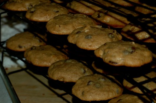 Choc Chip Banana Cookies